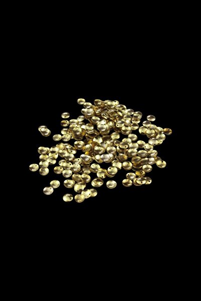 Serhat Aksesuar ve El İşçilik رقائق معدنية ذهبية من النحاس الأصفر مقاس 10 مم ...