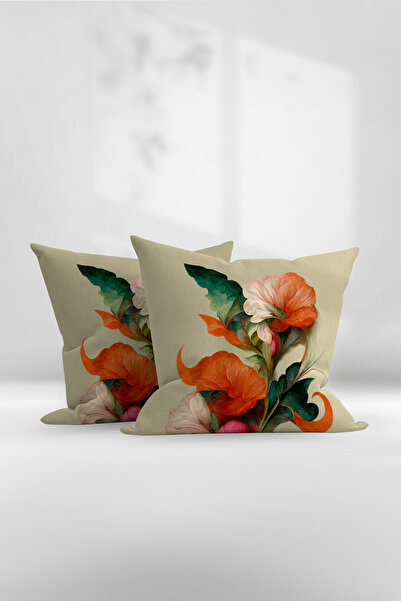 2 Pcs Double Sided Patterned Pillow Cushion Covers
