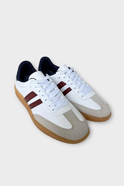 Liger Women's Lightweight Comfort Sports Shoes White - Bordo