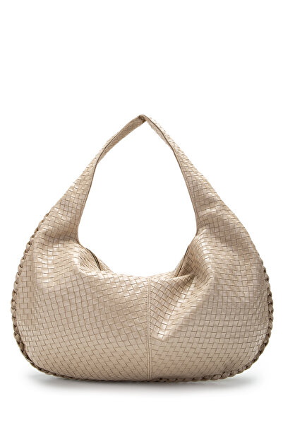 minebag Casual Knitted Detail Lauren Women's Shoulder Bag Beige