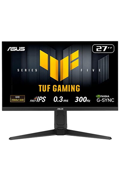 ASUS TUF Gaming VG27AQML5A 27 inç 300Hz 0.3ms 2K QHD Adaptive Sync Fast IPS Pivot Gaming Monitör