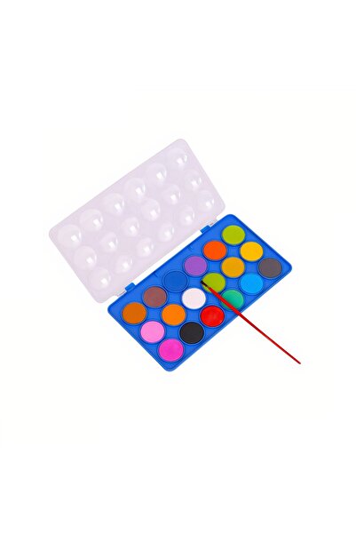 OEM Water-based watercolors, 18 colors, pill type, multicolor