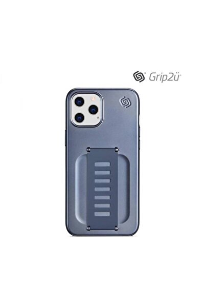 Grip2u جريب 2 يو كفر نحيف لجهاز أيفون 12 (أزرق ميتالك)