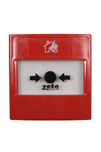 Zeta نقطة الاتصال اليدوية لإنذار الحريق التقليدي، كسر الزجاج