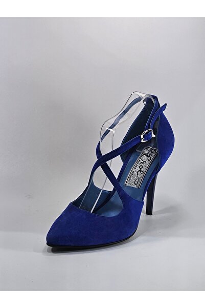 Lady Bella ABİYE SAKS MAVİ STİLETTO