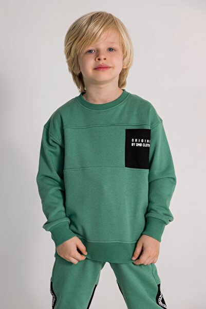 DMB BOYS & GIRLS Boy's Cotton Pocket 2-Piece Tracksuit Set