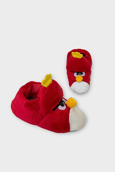 Liger Παιδικές παντόφλες Unisex με φιγούρα θυμωμένης πάπιας ΚΟΚΚΙΝΕΣ