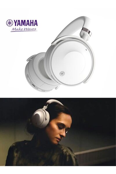 Yamaha YHE-700 A Wireless Noise-Cancelling Headphones White