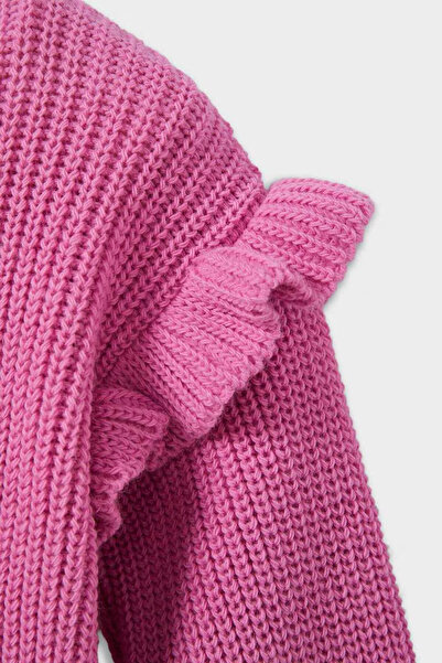 DeFacto Crew Neck Knitwear Pink Baby Girl Sweater F2627A5/Pn280