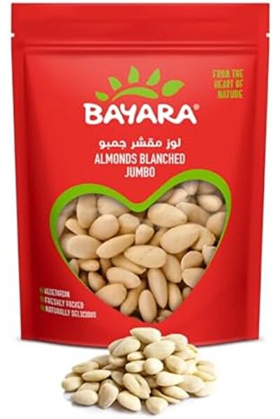 Bayara لوز مقشر جامبو، 200 غرام