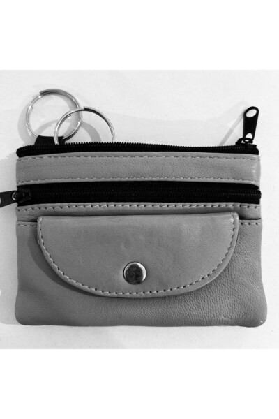 delis Key holder, natural leather, elegant model