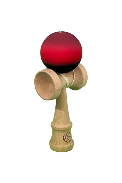 LEIBOO Kendama profesională din lemn 18 cm, model gradient, negru regal