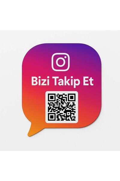 Komut بطاقة تعليقات إنستغرام على شكل فقاعة محادثة