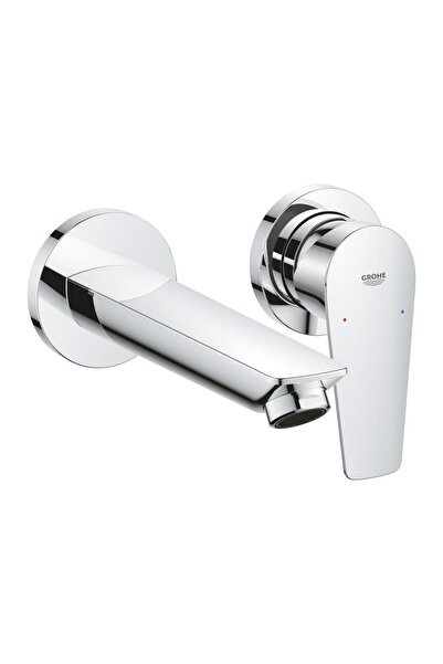 Grohe Bauedge Two Hole Concealed Basin Mixer (m Size) Chrome, 20474001