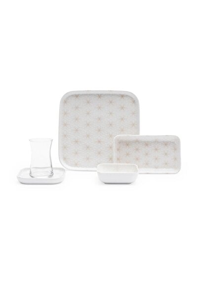 Maxx Doria Vega Stara 6-Person 24-Piece Breakfast Set Pa2143