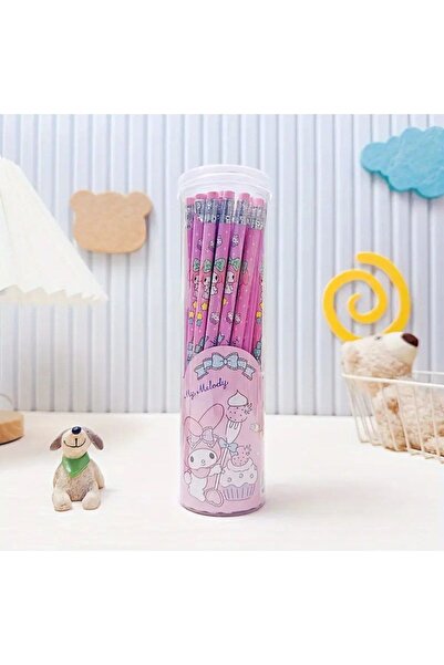 Alaa Butik Online 3'lü My Melody Sanrio Ahşap Kurşun Kalem Seti - Silgili Sev...