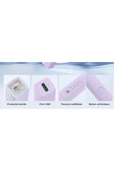 Elindor ® Electric Shaver for Women, 3-In-1, USB Rechargeable, Wet/Dry Shaving, Blue