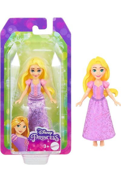 mattel Disney Princess Rapunzel Small Doll – Collectible Figure in Purple Dress