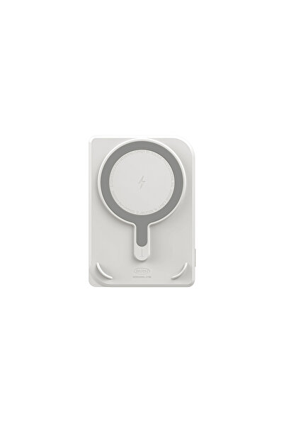 Skinarma Nexus Nova Kablosuz ve PD Hızlı Şarj Özellikli Standlı Powerbank 20W 5000mAh Açık Gri