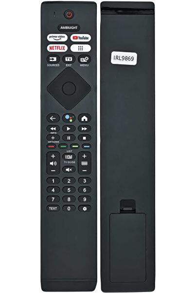 Philips AKILLI TV KUMANDASI NETFLİX-PRİME VİDEO-YOUTUBE TUŞLU LED TV KUMANDASI