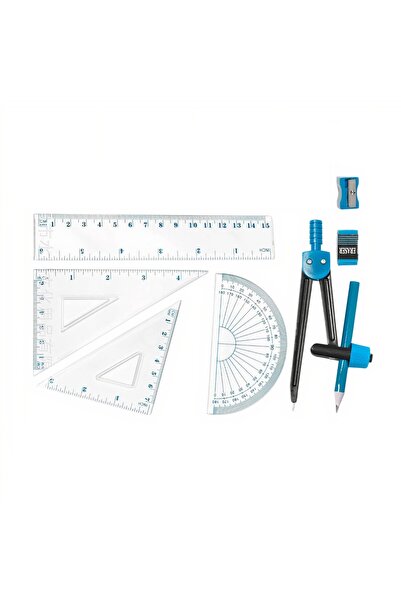 OEM Trusa geometrie, 7 instrumente, plastic