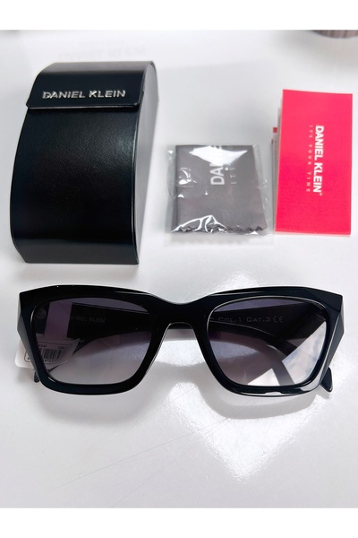 Daniel Klein 100% Polarized Uv400 Protection Black Color Original Women's Sunglasses Dk4333C1