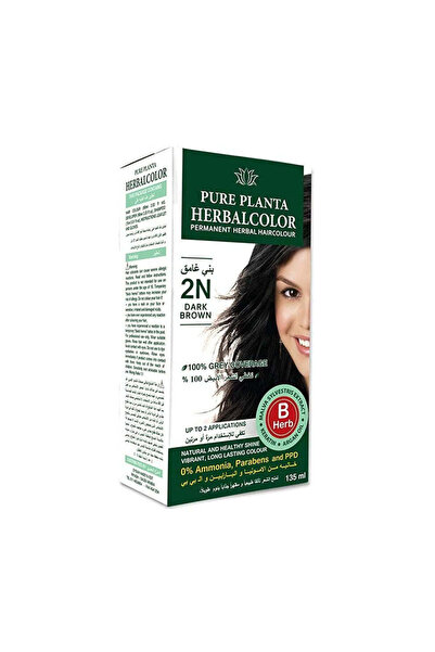 Other صبغة شعر عشبية دائمة 2N بني غامق 135 مل