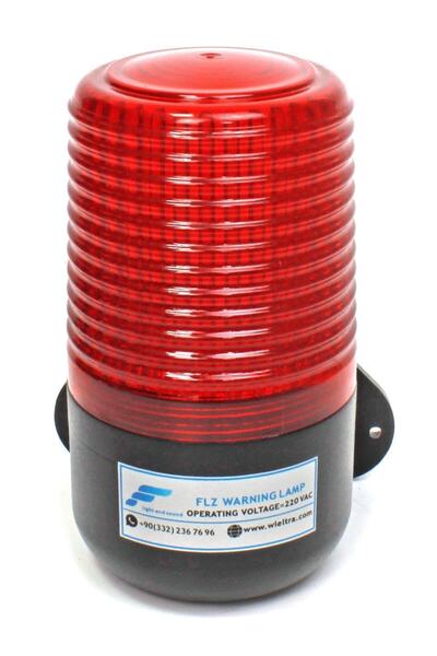 Wieltra Vinç Ikaz Sireni Sesli Ve Işıklı 220 Volt, Ikaz Lambası