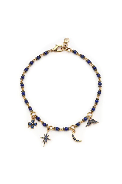 Mon Reve Inner Bond Kutup Yıldızı, Melek Kanat Charm Lapis Kolye