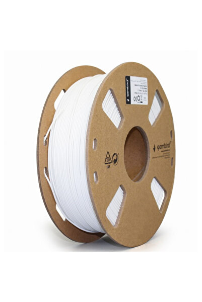 Gembird Filament 3DP-PLA-01-MTW, PLA, 1.75mm, 1kg (Alb)