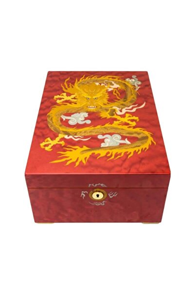 Lubinski Special Edt. Red Dragon Claw Humidor Puro Kutusu 110s