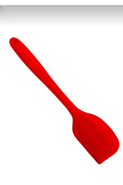 CKM silikon Fireproof Non-Stick Large Spatula and Egg Brush Oversized Spatula Set Red