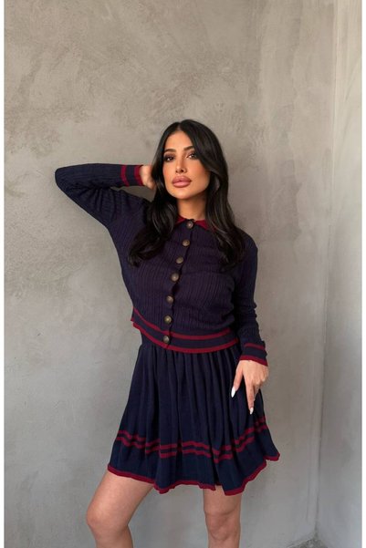 Hakimoda TRİKO DÜĞMELİ ETEKLİ TAKIM
