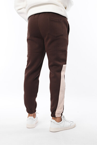 Rodrigo Ανδρικό παντελόνι Jogger με κανονική εφαρμογή, κανονική εφαρμογή, 3 νήματα, άνετο βαμβακερό ελαστικό παντελόνι Jogger με τσέπες