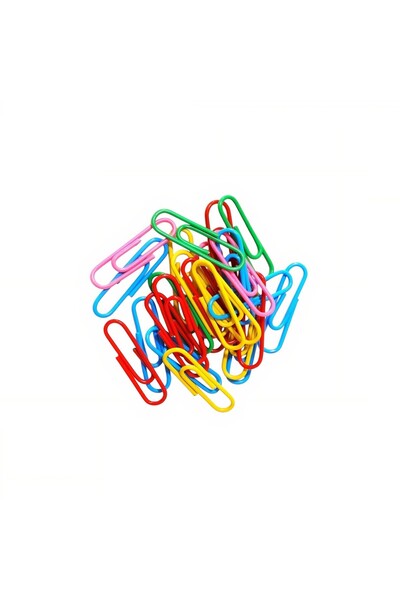 OEM Paper clips, 72 pcs, multi-colored, 28 mm
