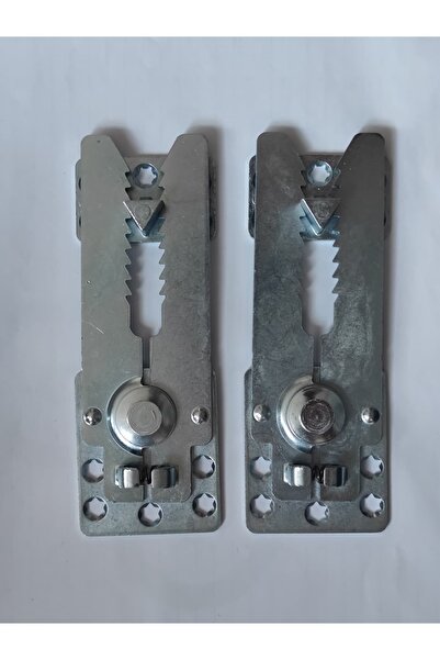 MUSA KANEPE Metal Köşe Koltuk Birleştirici Aparatı (Timsah) - (2 TAKIM) L Kol...