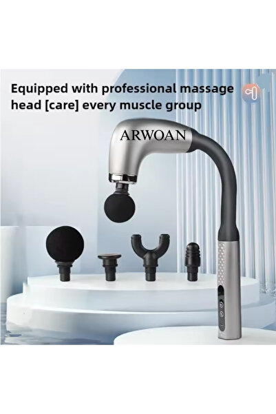 ARWOAN Massage Gun Deep Tissue Muscle Relaxer, Quiet Motor Professional Massager