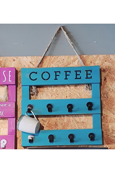 Le Atölye Minyatür Fincaniye Kupa & Fincan Askılığı Turkuaz