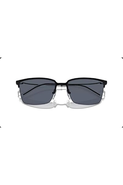 Emporio Armani Sunglasses Metal Man Matte Black