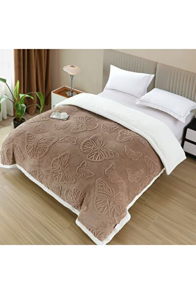 Casa de vis Online Pătură Cocolino, Casa de Vis Online, pat dublu, cu blană, ...