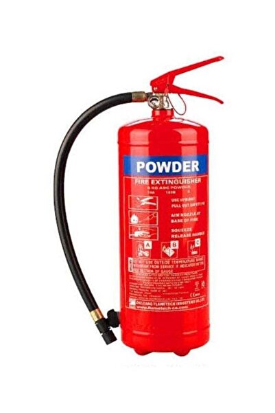 Generic Mosac Commercial Portable Dry Chemical Powder Fire_Extinguisher Red 6kg