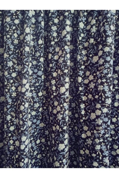 hoaryage Țesătură din viscoză cu model floral, pantaloni largi cu buzunare, 100% bumbac, mărimea 36-50