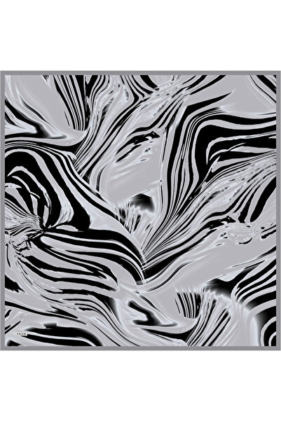 Aker Μεταξωτό κρεπ σατέν κασκόλ