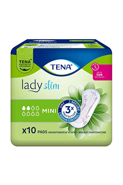 TENA Lady Slim Mini sanitary napkins, 10 pieces,