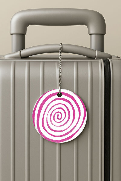 Cekuonline ملصق حقيبة السفر بسلسلة من البليكسي، تصميم ملصق الأمتعة للسفر والعطلات