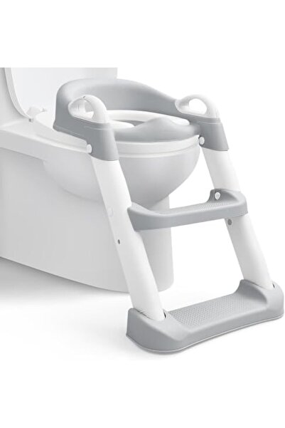 SKY TOUCH SKY-TOUCH Kids Potty Training Seat with Steps, Adjustable Toddlers Potty Toilet Trainer, Toilet Ladd