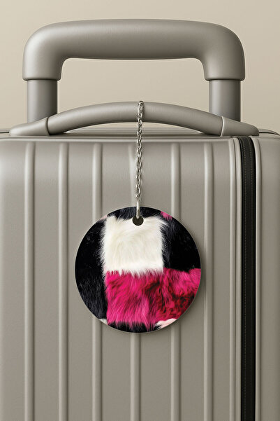 Cekuonline ملصق حقيبة السفر بسلسلة من البليكسي، تصميم ملصق الأمتعة للسفر والعطلات