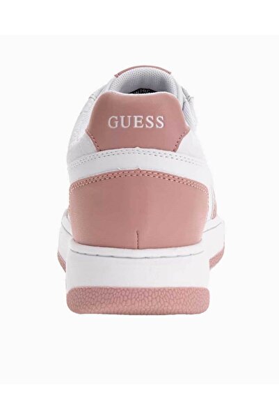 Guess Beyaz - Pembe Kadın Sneaker FLTMARFAL12-WHBLK