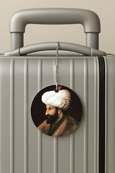 Cekuonline بطاقة أمتعة من البليكسي مع سلسلة، تصميم لحقائب السفر والعطلات، فاتح سلطان