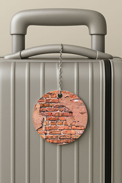 Cekuonline ملصق حقيبة السفر بسلسلة من البليكسي، تصميم ملصق حقيبة السفر للسفر والعطلات